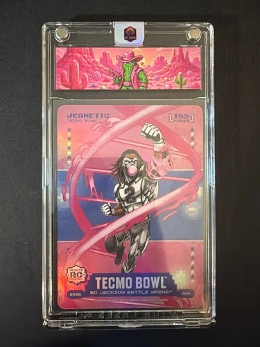 Jeanetic Tecmo Bowl Bo Jackson Battle Arena Rookie 165 Power Gum BG36 2026