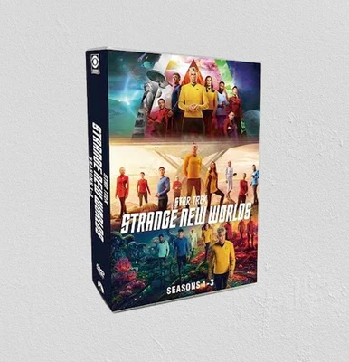 11-Discs Collection DVD Seasons 1-3 Star Trek: Strange New Worlds Brand new!