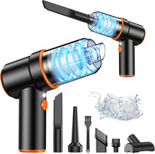 Powerful Cordless Handheld Car Vacuum Air Duster with LED Light