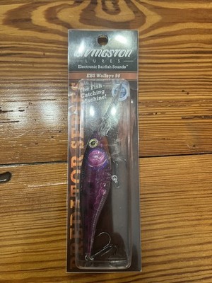 Livingston Lures EBS Walleye 90- Purple Phantom