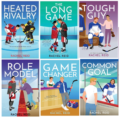 #ad #ad Rachel Reid 6 book set: heated rivaly long game role model Game changerPB $47.78