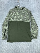 Under Armour Mens Sportstyle Anorak Pullover Jacket Sz Medium Camo