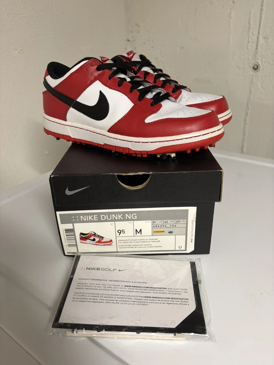 Nike Dunk NG Golf Red White Black for Sale | Authenticity