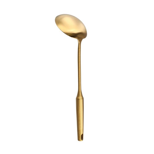 High Quality Kitchen Utensil Utensils Stainless Steel Gold Spoon Kitchen Utensil - Picture 7 of 24