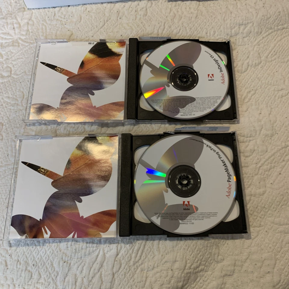 Adobe InDesign CS PageMaker Ed. Software Mac Computer Macintosh In Design CIB - Image 2 of 4