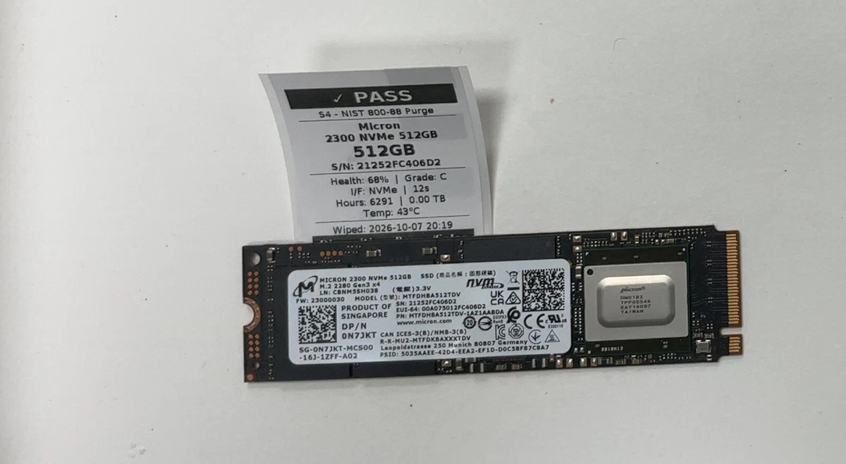 Micron M.2 Interface Internal Solid-State Drives for sale | eBay