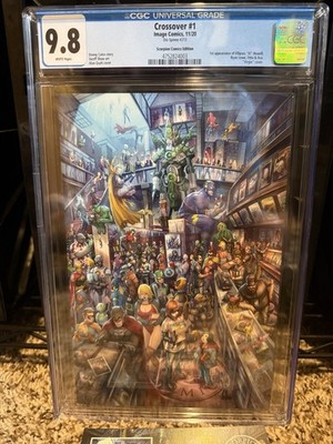 Crossover #1 Scorpion Comics Virgin Variant CGC 9.8