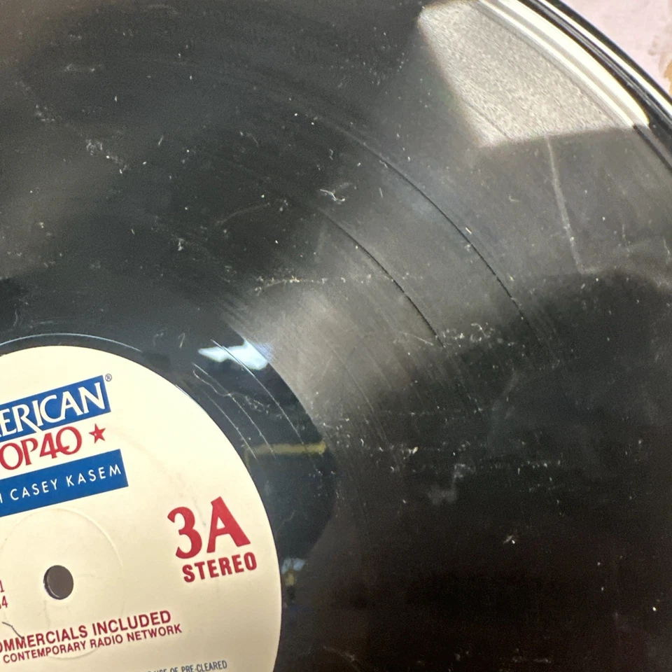 3/17/84 CASEY KASEM AMERICAN TOP 40; Van Halen, Micheal Jackson, Lennon, Lauper - Image 4 of 4