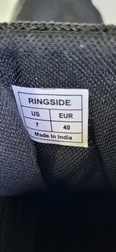 Ringside Diablo Wrestling Boxing Shoes Black US Size 7 - Picture 14 of 14
