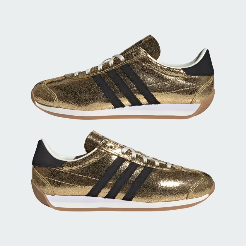 adidas Originals Country OG JQ5110 Gold Metallic Black New color