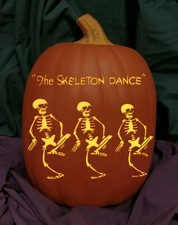Disney The Skeleton Dance Foam Permanent Pumpkin Silly Symphonies