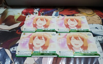 CAREFREE SMILE X 4 CR QUINTS WEISS SCHWARZ ENGLISH