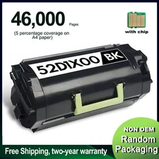 52D1X00 Extra High Yield Toner With Chip For Lexmark MS711 MS810de MS812 MX810