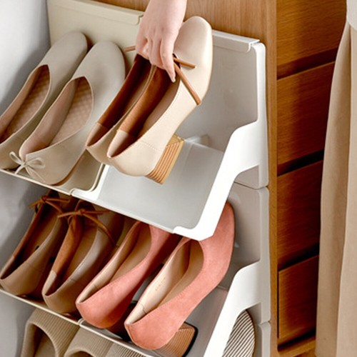 Multi-layer Shoe Rack Storage Entryway Slots Organizer for Closet - Picture 11 of 12