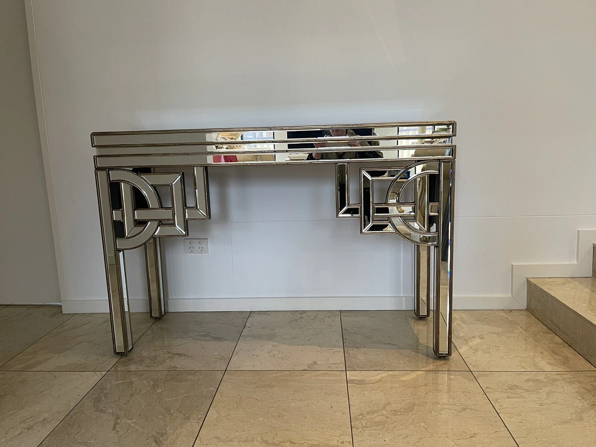 console table used And Mirror