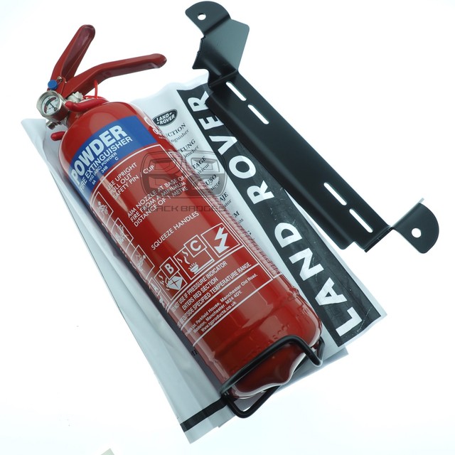 Genuine Land Rover Fire Extinguisher With Fitting Brackets