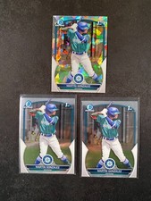 2023 Bowman Chrome Prospects Martin Gonzalez #BCP-28 Atomic Refractor+BASE 1ST