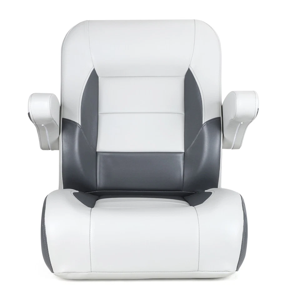 NORTHCAPTAIN Pontão Reclinável Cadeira de Capitão Assento Balde, Cinza Claro/Carvão - Imagem 2 de 4