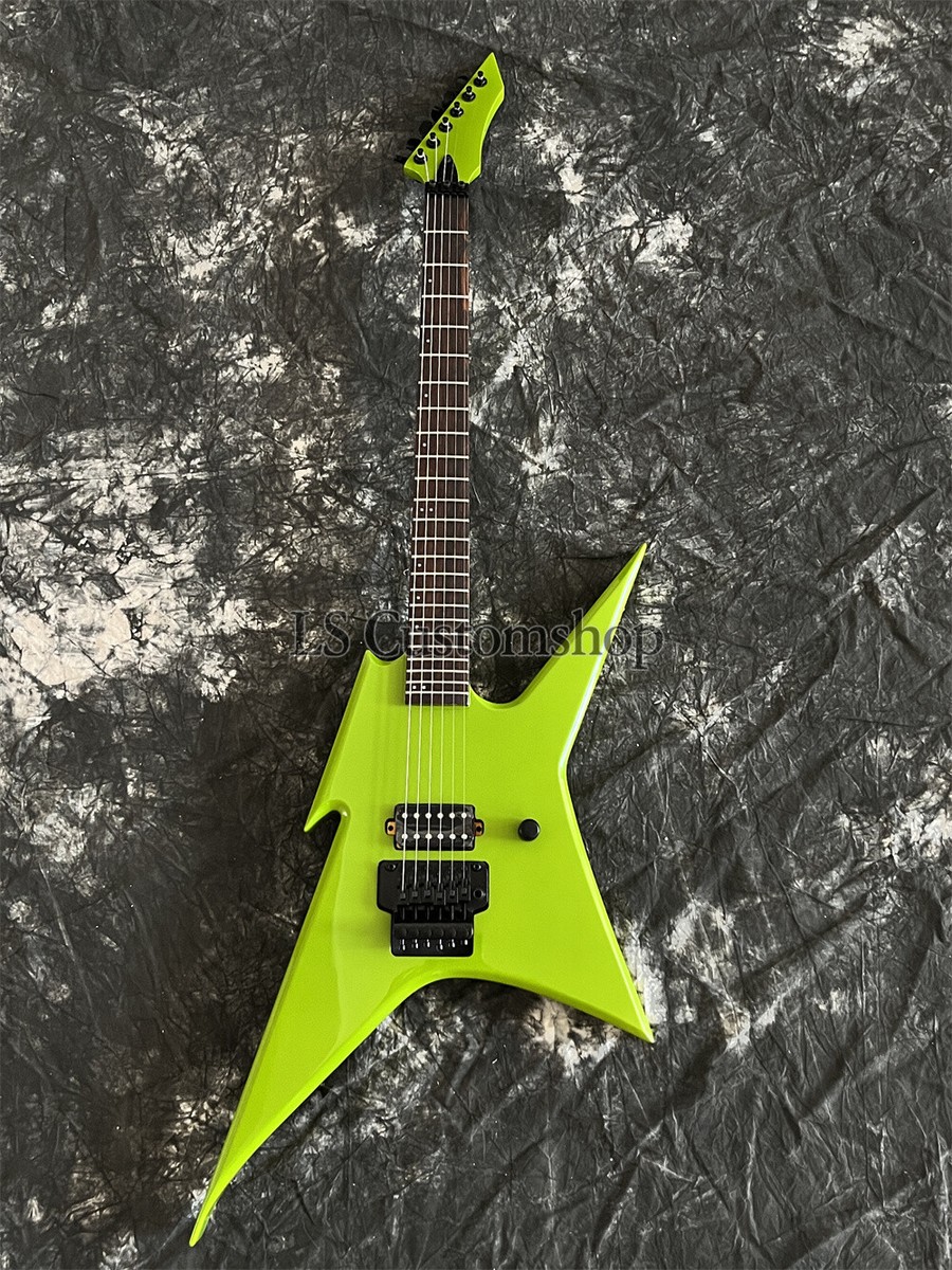 5030 ギター2本 MK2 Green ironbird Electric Guitar BC Style FR Bridge Solid