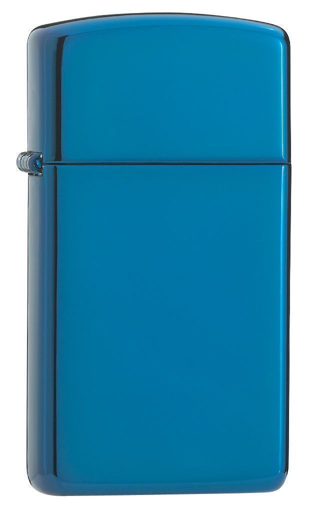 Zippo Slim Windproof Sapphire Lighter, 20494, New In Box | eBay