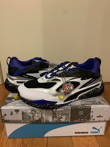 Puma RS - Fast Super Mario Galaxy Nintendo BLK White Silver Purple Size 11  | eBay