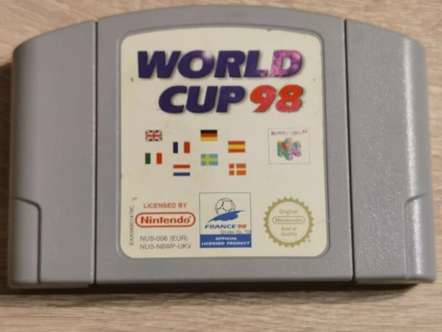 WORLD CUP 98 Choice Of Nintendo 64 N64