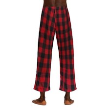 red and black patten Men's Pajama Pants AOP 