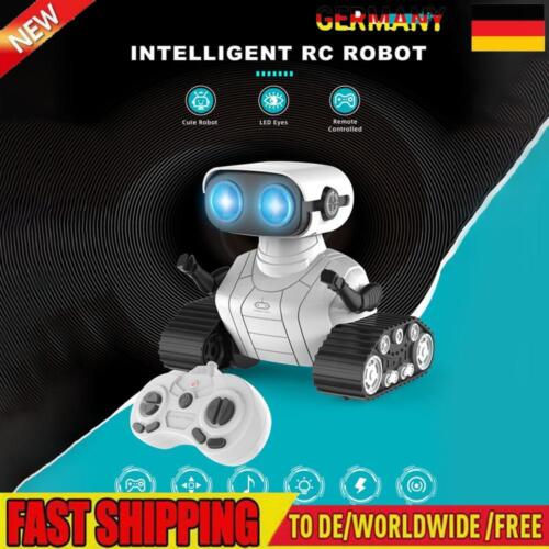 2.4GHz Intelligent RC Robot with Music LED Eyes Electronic Smart Robot Kids Toys - Bild 1 von 12