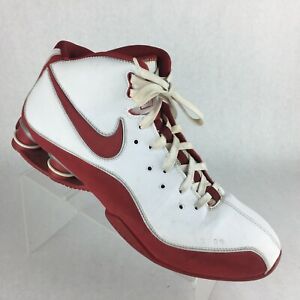 Nike Shox Zoom Air Elite Slam White Red 