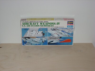 Hasegawa Aircraft Weapons IV U.S. Air to Ground Missiles 1/72