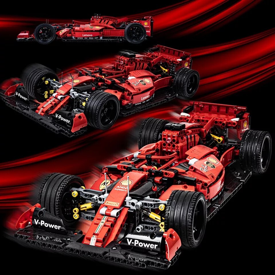 F1 Ferrari Racing SF90 Car Technic Mork Model Toy Technol Formula