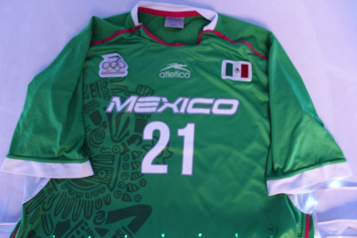 Mexico jersey 100% authentic Atletica Olimpic 2004 Size unitalla