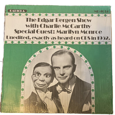 VINTAGE 1974 Radiola The Edgar Bergen-Charlie McCarthy Show Vinyl Record