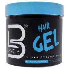 L3VEL3 Super Strong Hair Gel - 33.8 oz