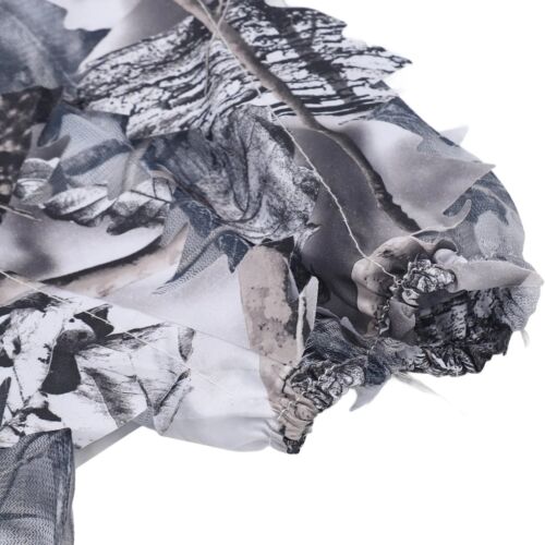 Camuflaje Ghillie 3D Hoja Chaqueta Pantalones Conjunto Traje Oculto Cómodo para Caza - Imagen 21 de 24