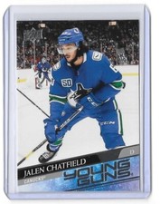 2020-21 UPPER DECK JALEN CHATFIELD YOUNG GUNS ROOKIES #452