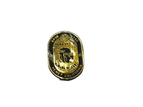 Hemet California BPOE Lapel Pin Elks Home Of Ramona Pageant Vintage Small - Picture 3 of 5