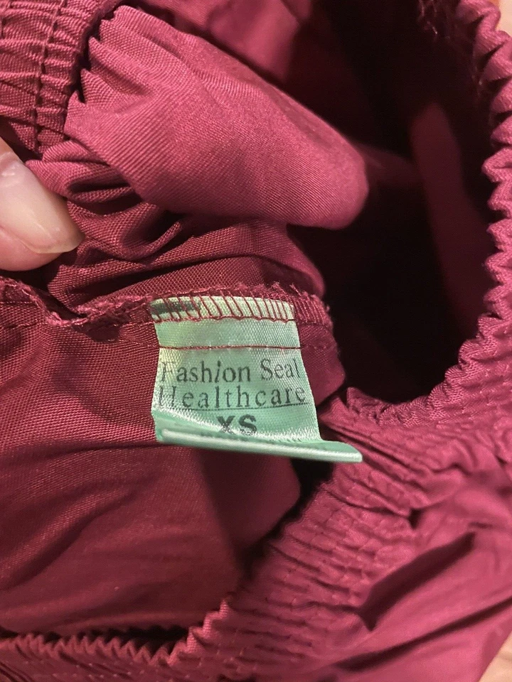 Calça esfoliante feminina - Fashion Seal Healthcare - Tamanho XS - Nova em folha com etiquetas - Marrom - Imagem 3 de 4