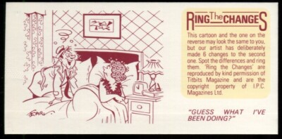 Tabakkarte, Wills, RING THE CHANGES, Spot The Difference, 1985, #27