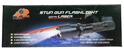 KENTUCKY TACTICAL SUPPLY Kentucky Tactical STUN GUN Electric TYPE 288 LED LASER Police Style Self Defense
