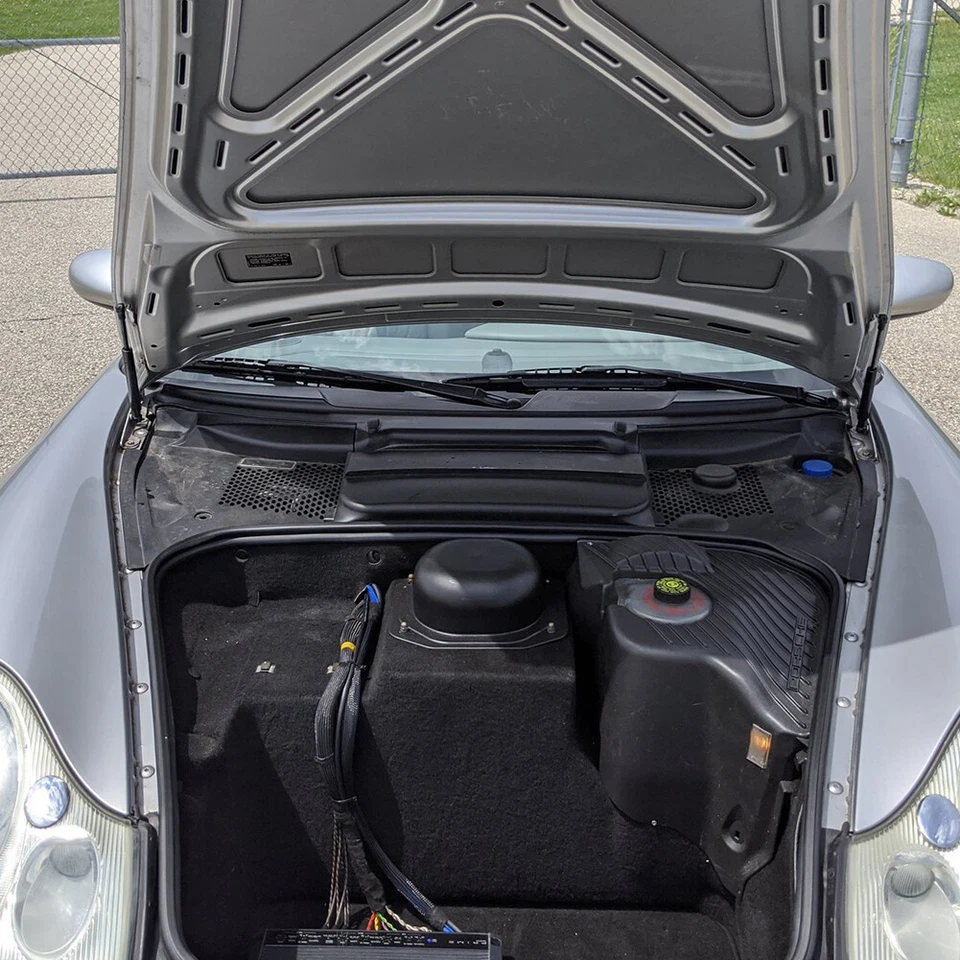 2Pcs Front Trunk Lift Supports Gas Struts For Porsche 911 Boxster Cayman Foto 4 de 4