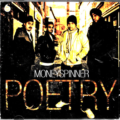  POETRY - MONEYSPINNER - NEW HIT UK BHANGRA CD - FREE UK POST