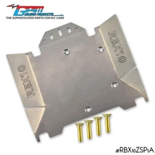GPM Stainless Steel Chassis Protection Plate For Axial 1/10 RBX10 Ryft