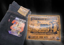 SAMURAI JEANS Genuine S710XX 24oz Special Selvedge Denim Slim Straight 極