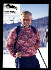Georg Thoma Karta z autografem Oryginalna podpisana skoki narciarskie
