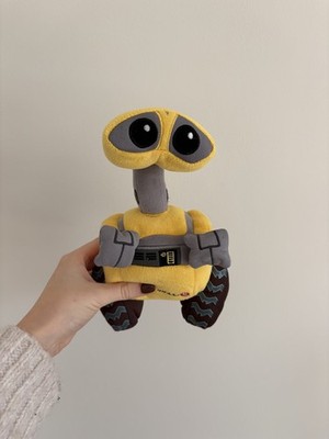 WALL-E Plüsch Roboter 10 Zoll gelb Beanie Stofftier Disney Store Pixar 