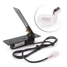 Acceleratore a pedale elettrico effetto Hall in metallo adatto per bicicletta GO Kart