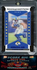 2022 Panini Rookies & Stars Man In Motion #MM-11 Cooper Kupp LA Rams WITH MAG