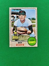1968 Topps #104 Dick Dietz San Francisco Giants high-end NM-MT RC      B68#104A1