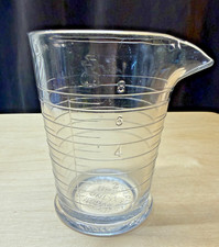 Eastman Kodak Vintage Glass Photographic Measuring Beaker 8oz Photographic Tools